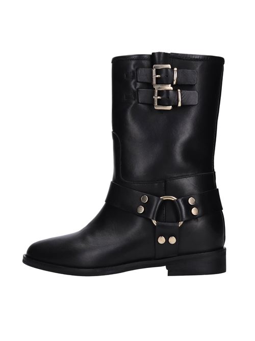Stivaletti in pelle GISEL MOIRE' | DOVER VIT.NERO